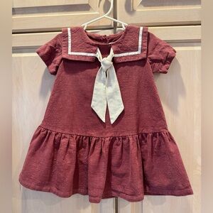 Wren & James Linen Sailor Dress